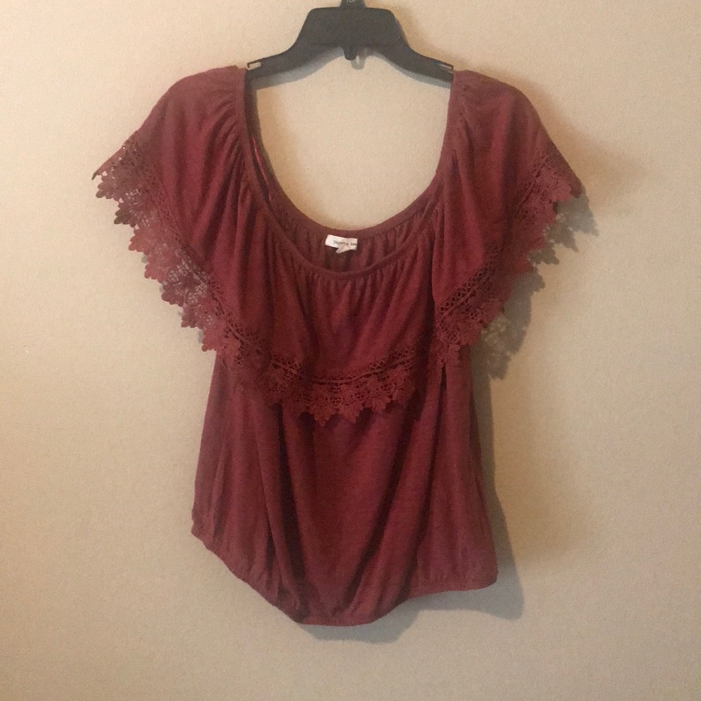 Off the shoulder top